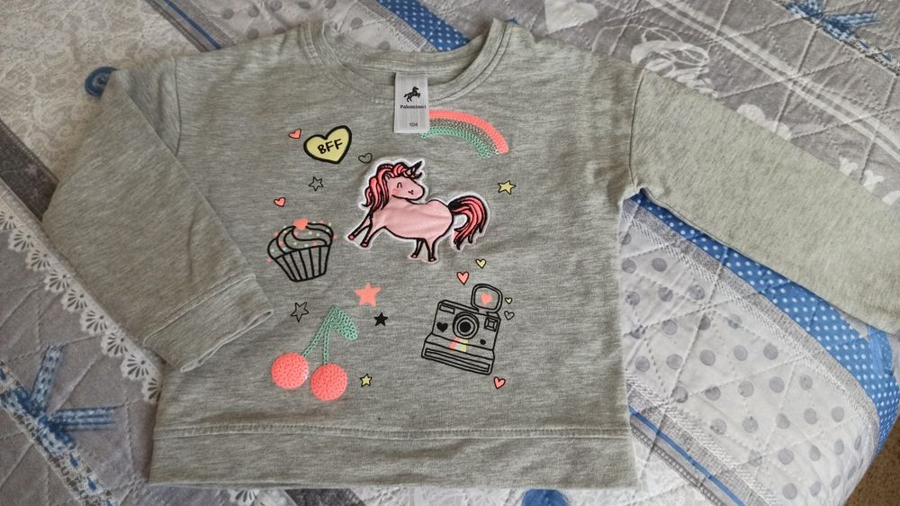 Реглан C&A, свитер C&A для девочки, 4-5лет