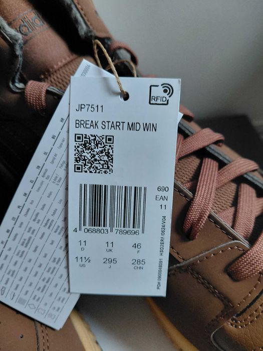 adidas Break Start mid Winterized rozm 46