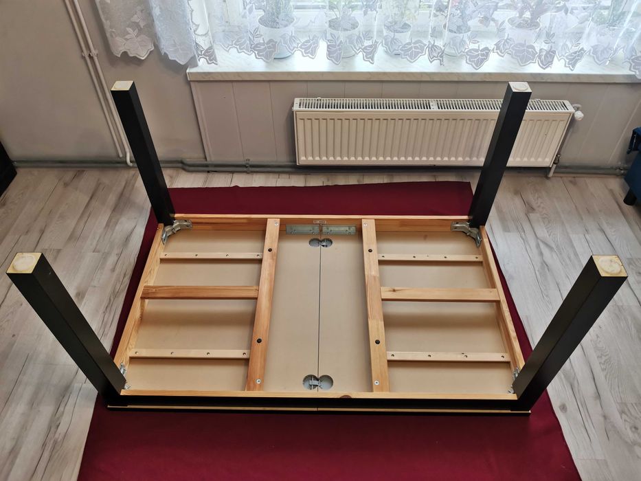 Stół rozkładany IKEA Bjursta wenge 140x84