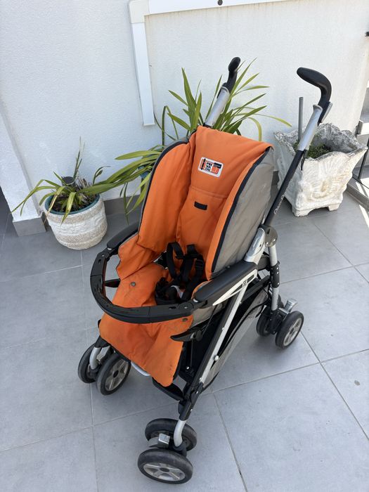 Carrinho de bebé Pré-Natal laranja