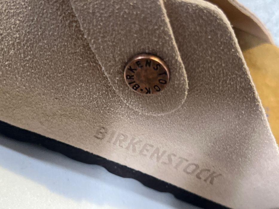 Birkenstock Boston Suede Taupe (Tamanho 42) – NOVOS com Etiqueta