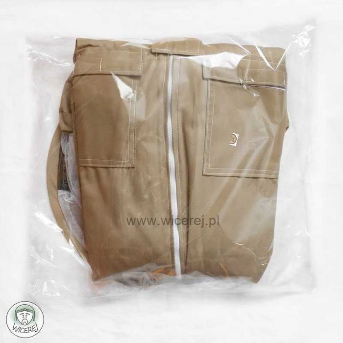 Bluza Pszczelarska Premium rozpinana z Kapeluszem rozmiar L
