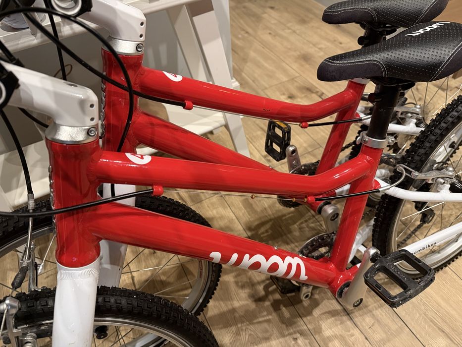 Rower Woom 4 czerwony 20' bardzo dobry stan