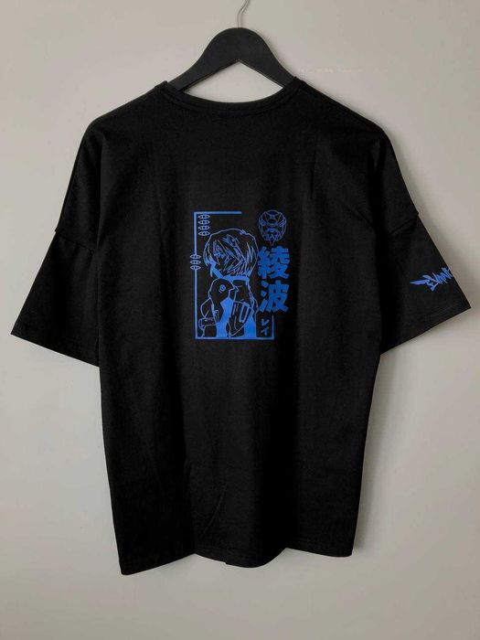 Футболка оверсайз Evangelion - Ayanami Rey