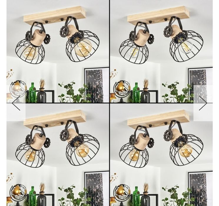 Lampa sufitowa 2 punktowa