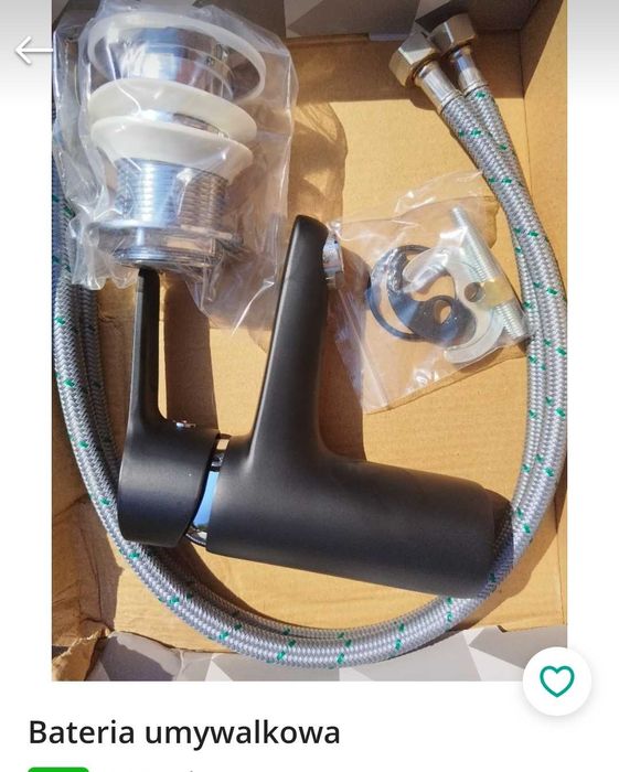 Nowa bateria umywalkowa