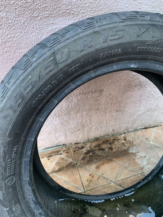 Pneu como novo. Este pneu era suplente