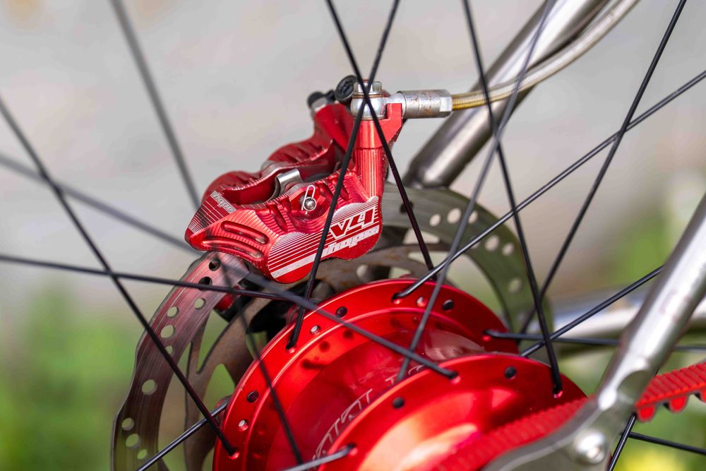 Van Nicholas Zion 29 Titanium Er Rohloff Speedhub 14-spd belt red 2020