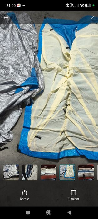 2 tendas de campismo