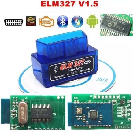Адаптер Оригинал Android,iOS ELM327 v1.5/v2.1 PIC18F25K80 BT/Wi-Fi