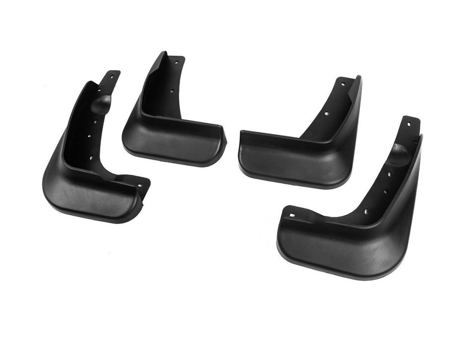 Mitsubishi Lancer X 2008- Бризковики Premium (З боковою спідницею)