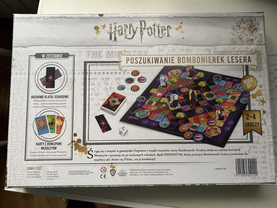Gra Harry Potter Poszukiwanie bombonierki Lessera