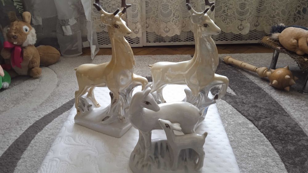 Статуэтка семья  оленей