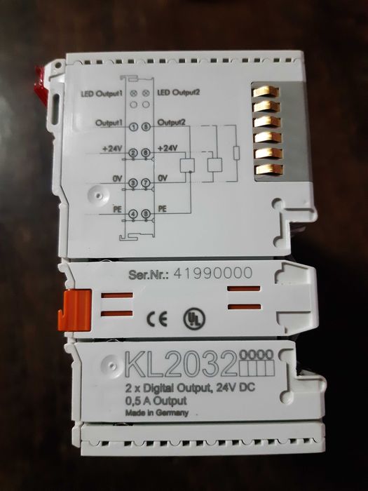 Modulos Beckhoff KL1002,KL2012,KL2032,KL3062,KL4002,KL9010,KL9100.