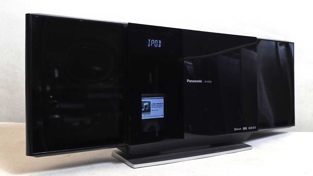Mikrowieża Panasonic SC-HC55 CD Tuner IPod Bluetooth