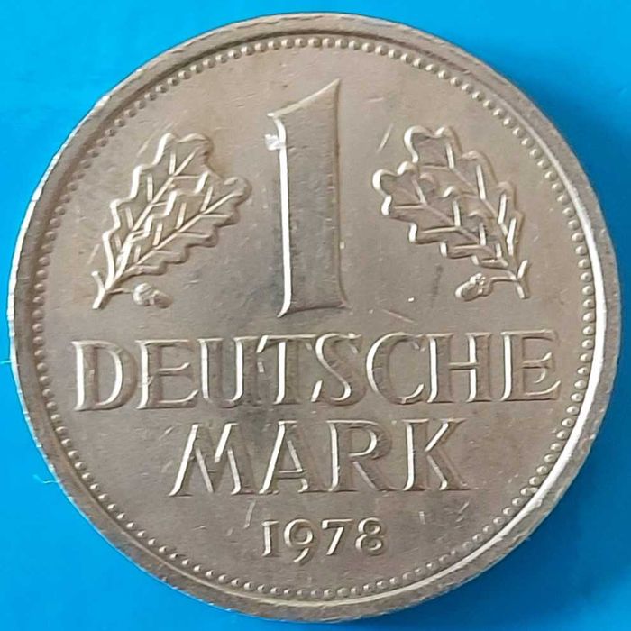 1 Marco de 1978 J, Alemanha Ocidental