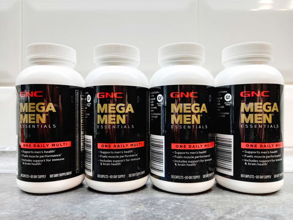 GNC, Mega Men One Daily Multi (60 таб.), мужские витамины