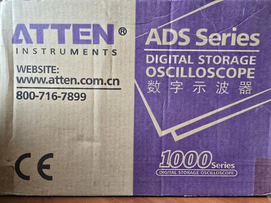 Oscyloskop ATTEN ADS 1022+ 25MHz Jak nowy