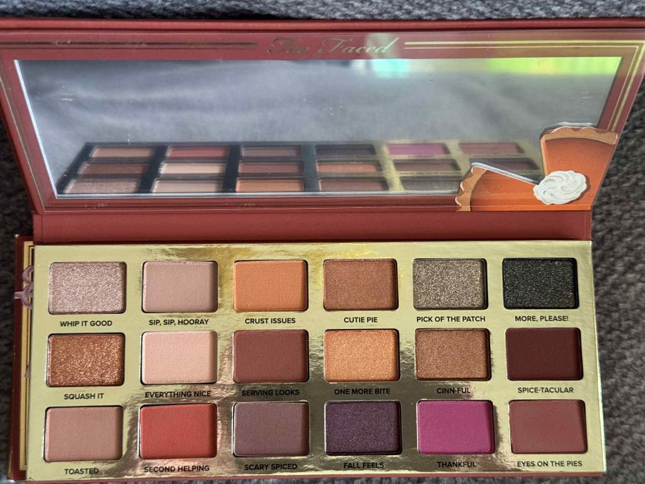 Too Faced paleta cieni do powiek Pumpkin Spice Second Slice nowa
