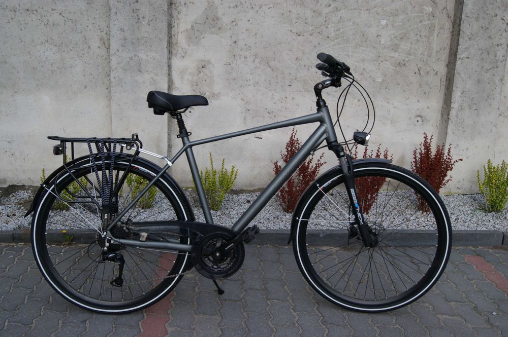 NOWY aluminiowy rower trekking TANDER 28" koła, hydraulika tarcze