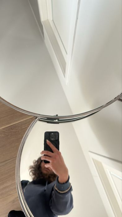 Zestaw stolików pomocniczych chromowanych zara home