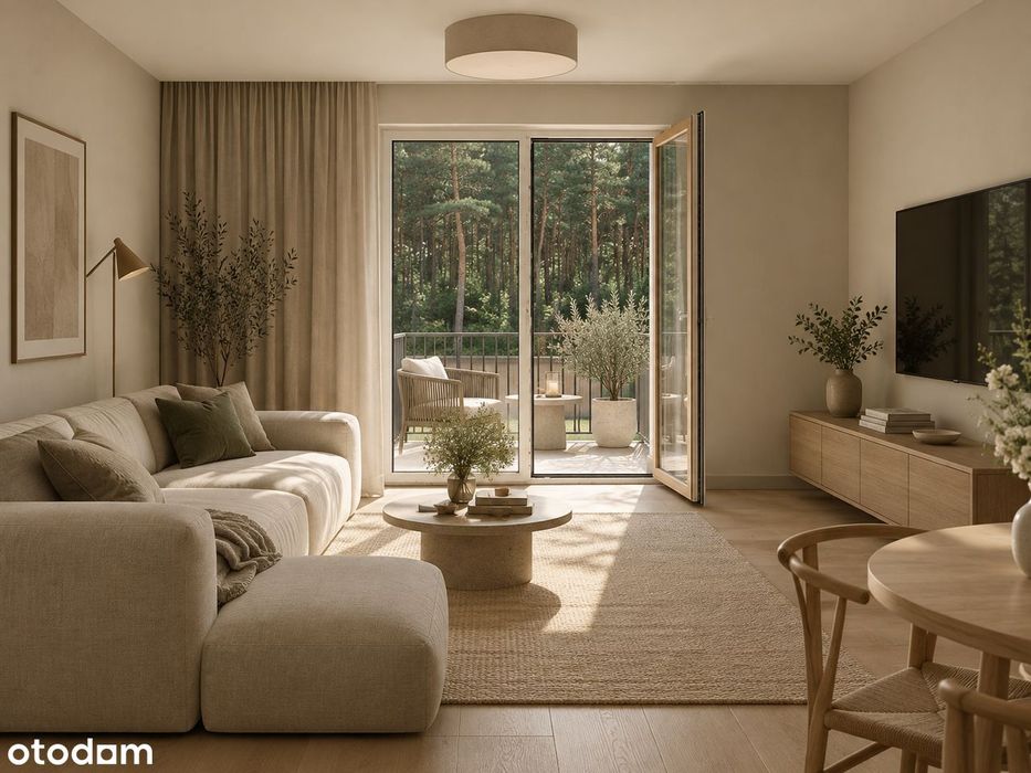NOWE MIESZKANIE 2-POKOJOWE | 45,37 m2| BALKON |SKOKI | brak prowizji |