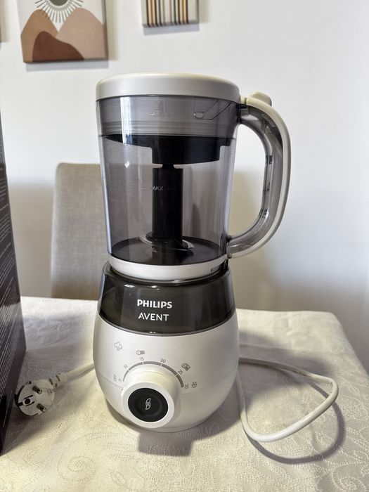 Philips Avent 4 em 1 Cozinha a Vapor e Liquidificadora para Bebé – Como Nova