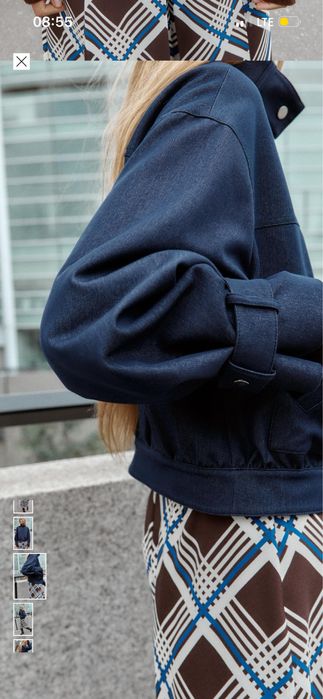 Нова куртка zara жіноча, бомбер на весну