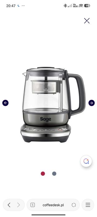 Sage - The Tea Maker STM700 - Czajnik elektryczny z sitkiem do herbaty