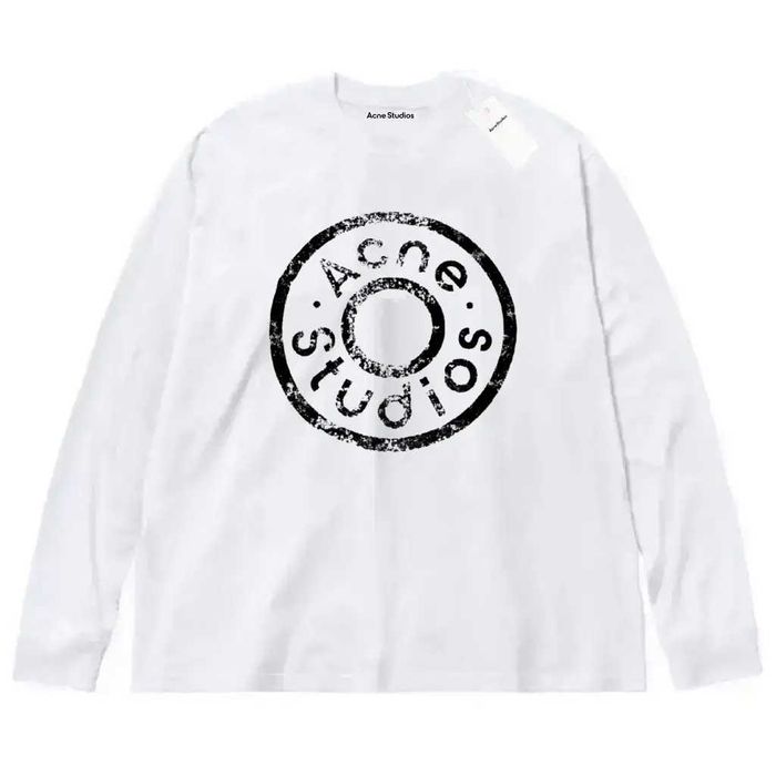 Лонгслив Acne Studios Logo унисекс Акне Акнэ Студио
