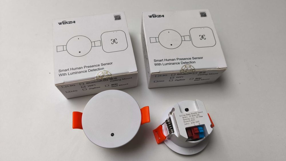 Розумний датчик присутності людини Tuya Zigbee/WiFi (mmWave радар)