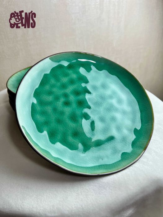 Керамічні тарілки Olens Green Laguna