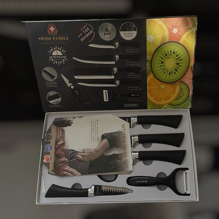 набір кухонних ножів Swiss Family SF-008.