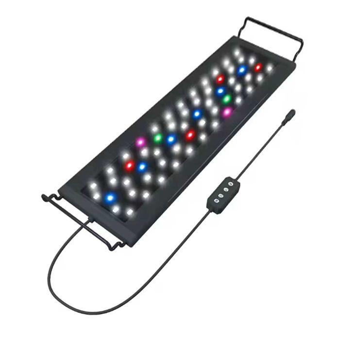Luminária RGB para aquário (vários tamanhos)