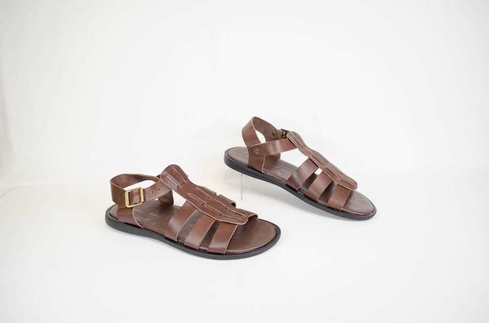 Andrea e Michele Кожа Сандалии в Римском стиле Made in Italy р 42