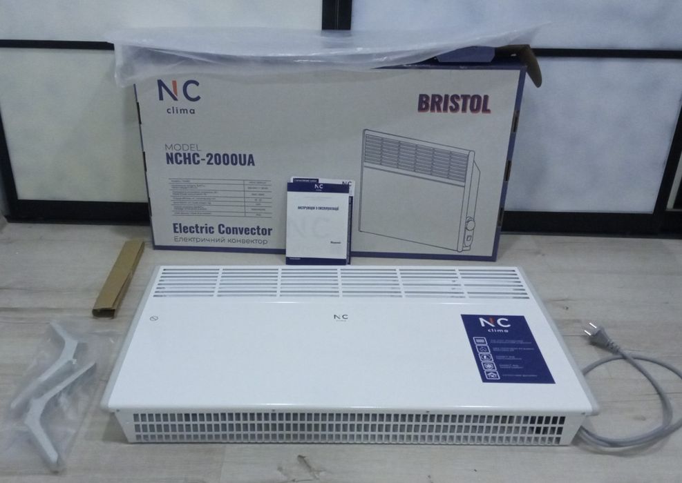 Конвектор NC clima NCHC-2000UA Обігрівач Висока якість Обогреватель