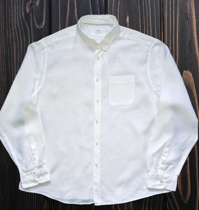 Рубашка Marks & Spencer® лён XL-XXL