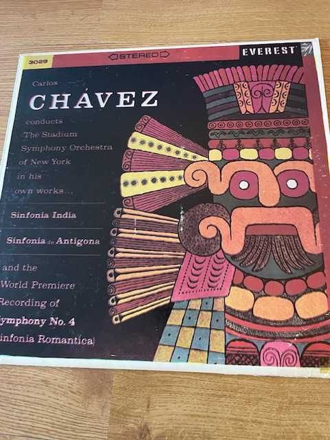 vinil Carlos Chávez – Sinfonia India, Sinfonia Antigona