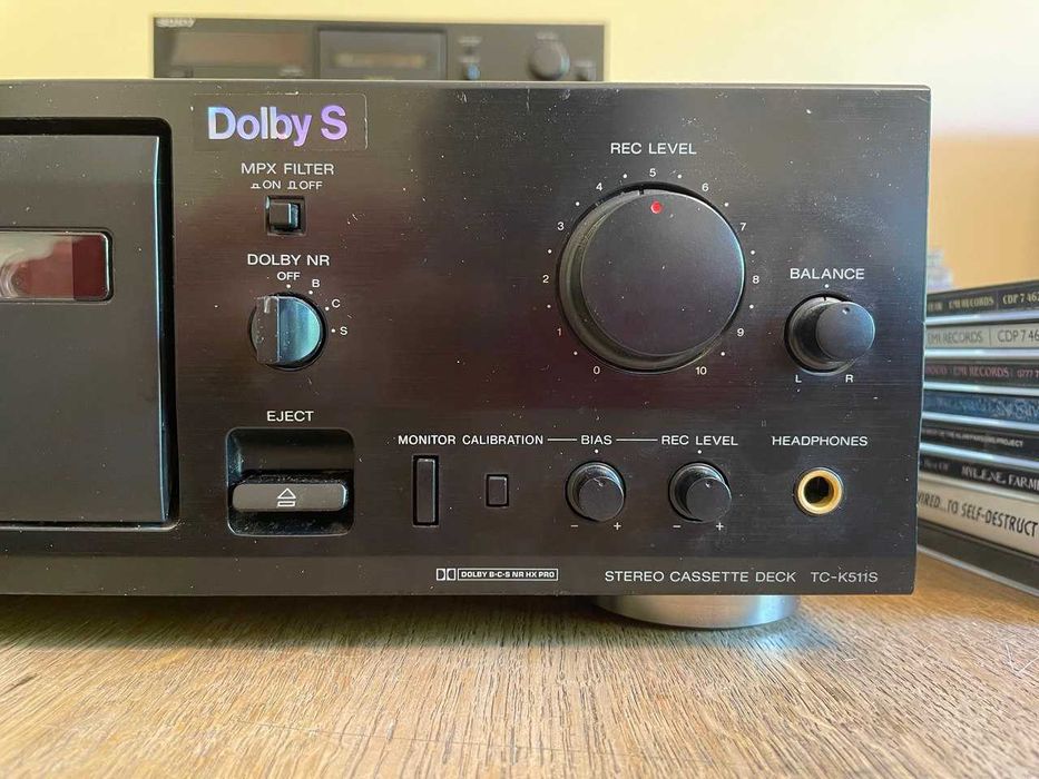 SONY програвач CD дискив CDP-415, касетна дека TC-K511S