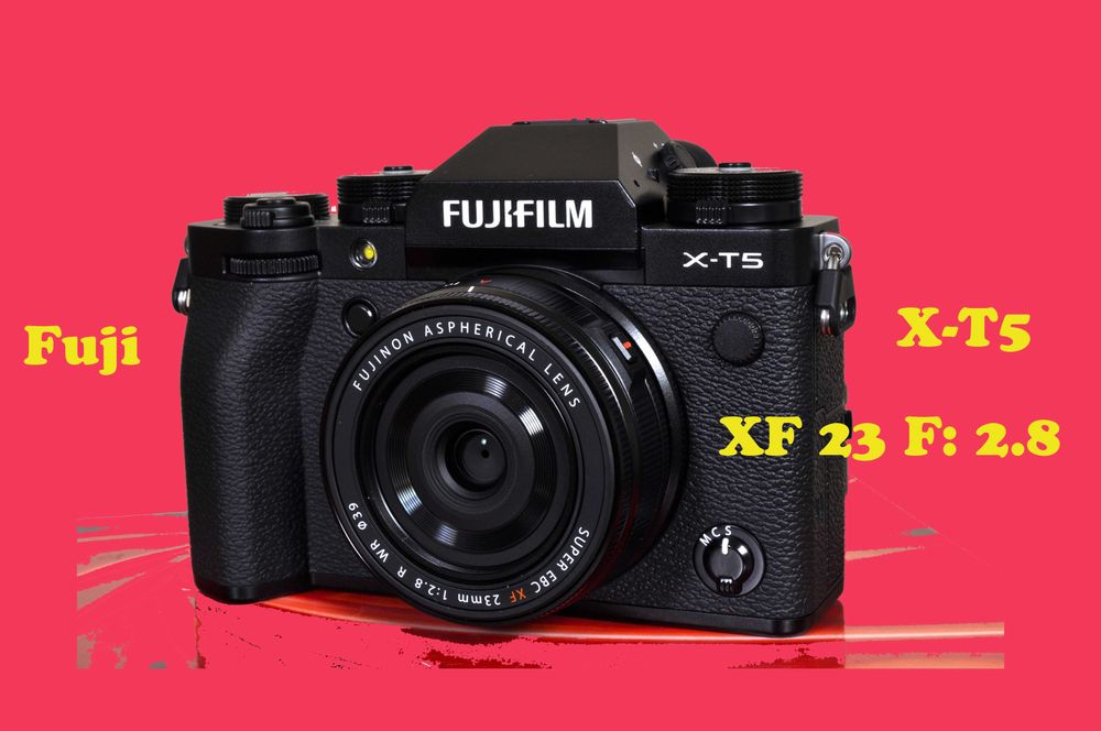 Fuji X-T5 + XF 23mm F: 2.8 WR + Bateria extra. Novo, fatura, garantia