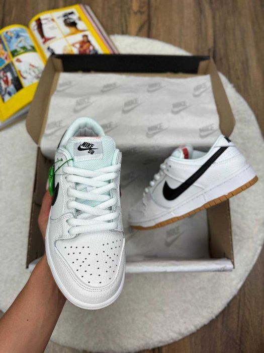 nike sb dunk low pro white gum - купить товары моды и стиля - Цена