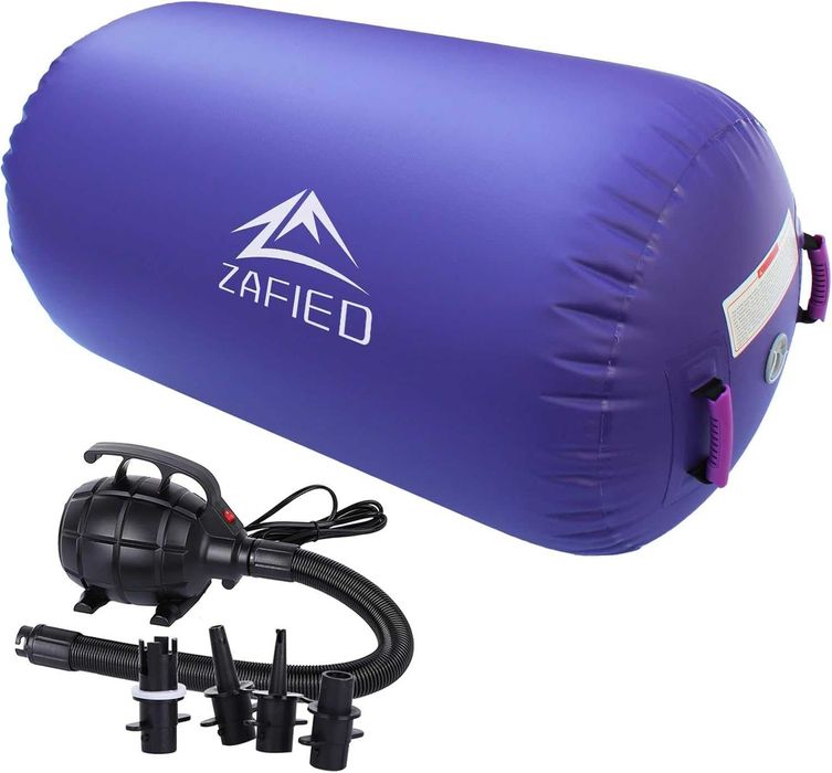 Beczka gimnastyczna pneumatyczna nadmuchiwana 140x80