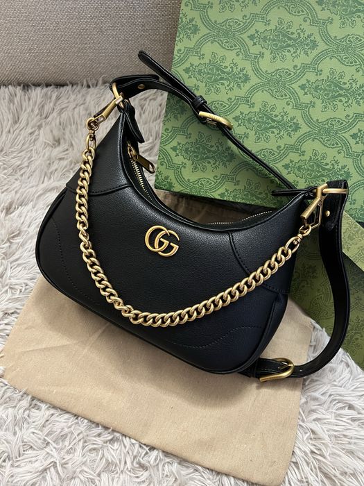 Gucci GG Marmont czarna torebka na ramię  nowa markowa