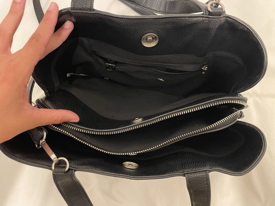 mala com três compartimentos