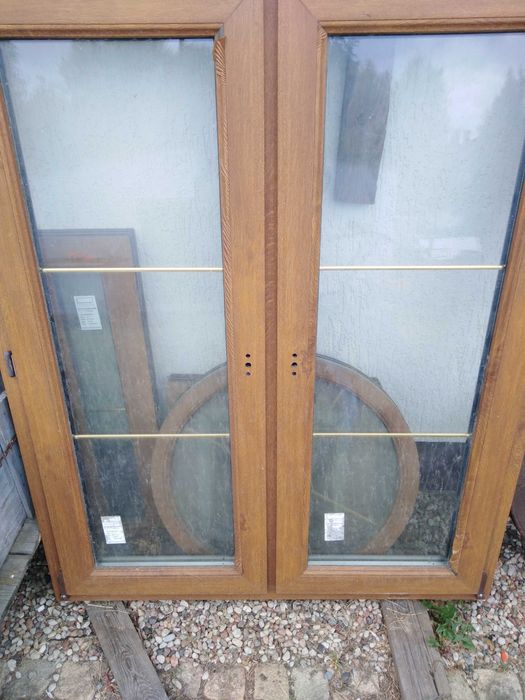 Okno złoty dąb 144x116