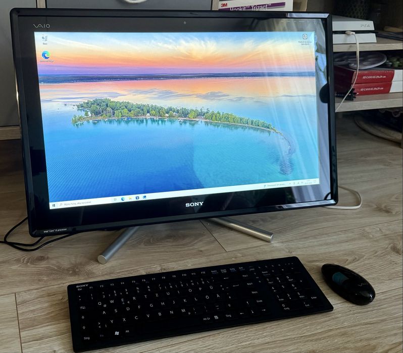 Sony VAIO All-in-One | Dotykowy ekran | Blu-ray | Windows 10 | Stan bardzo dobry