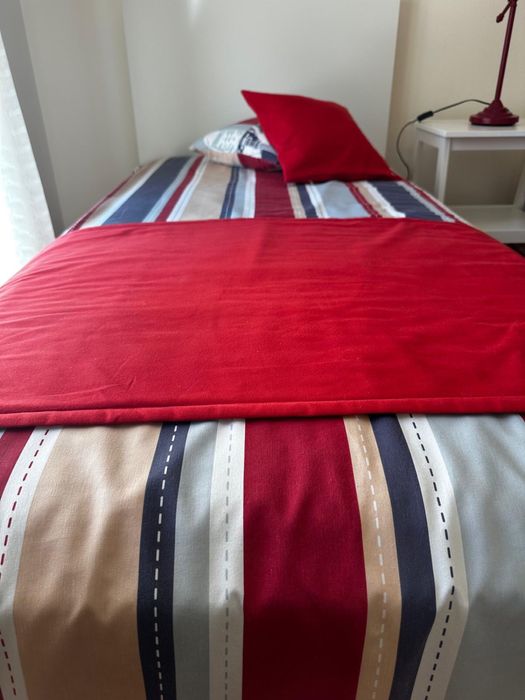 Coberta cama quarto juvenil