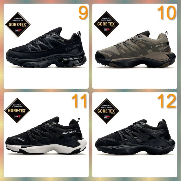 ВСІ ІСНУЮЧІ МОДЕЛЬКИ Salomon Gore-Tex кросівки соломон водонепроникні