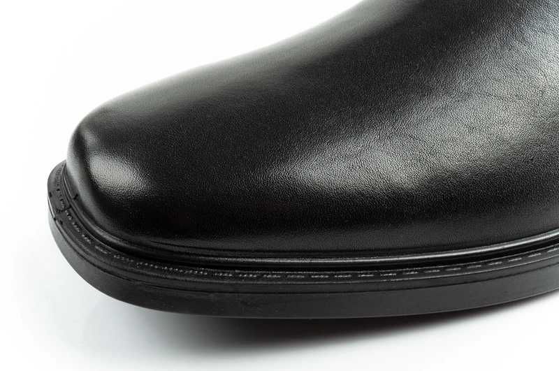 Skechers buty męskie sztyblety Miller-Boris eleganckie skórzane