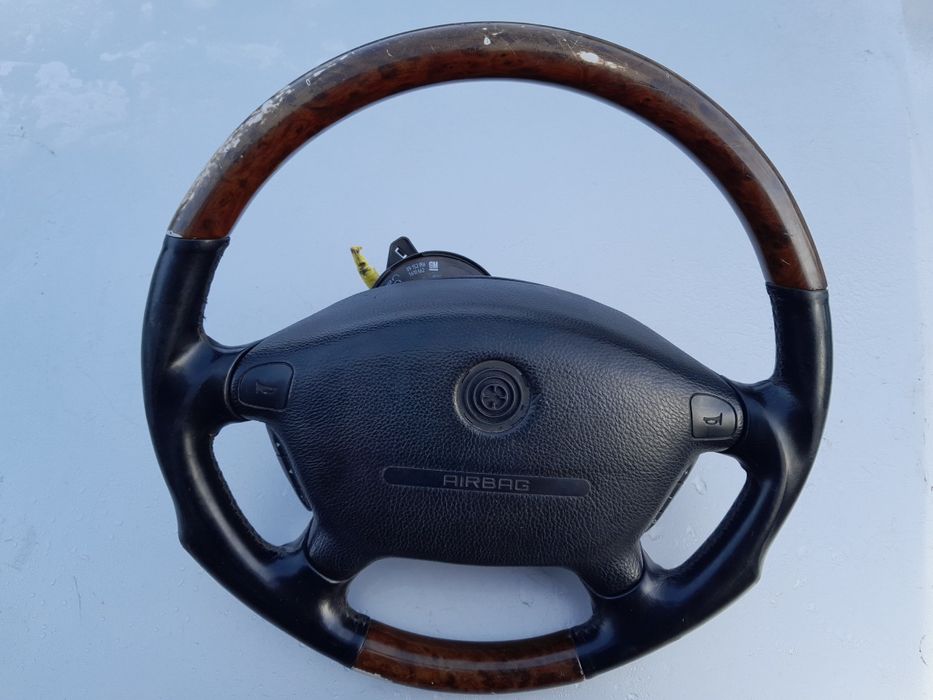 Kierownica drewno skóra opel vectra omega lift irmscher i500